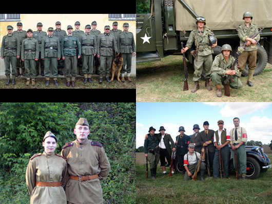 Klub vojenské historie MAXIM - fotky z akcí, Wehrmacht, Rudá armáda, spojenci, angloameričané, zbraně, technika.  Svou činnost zaměřujeme převážně na období let 1938 - 1945.